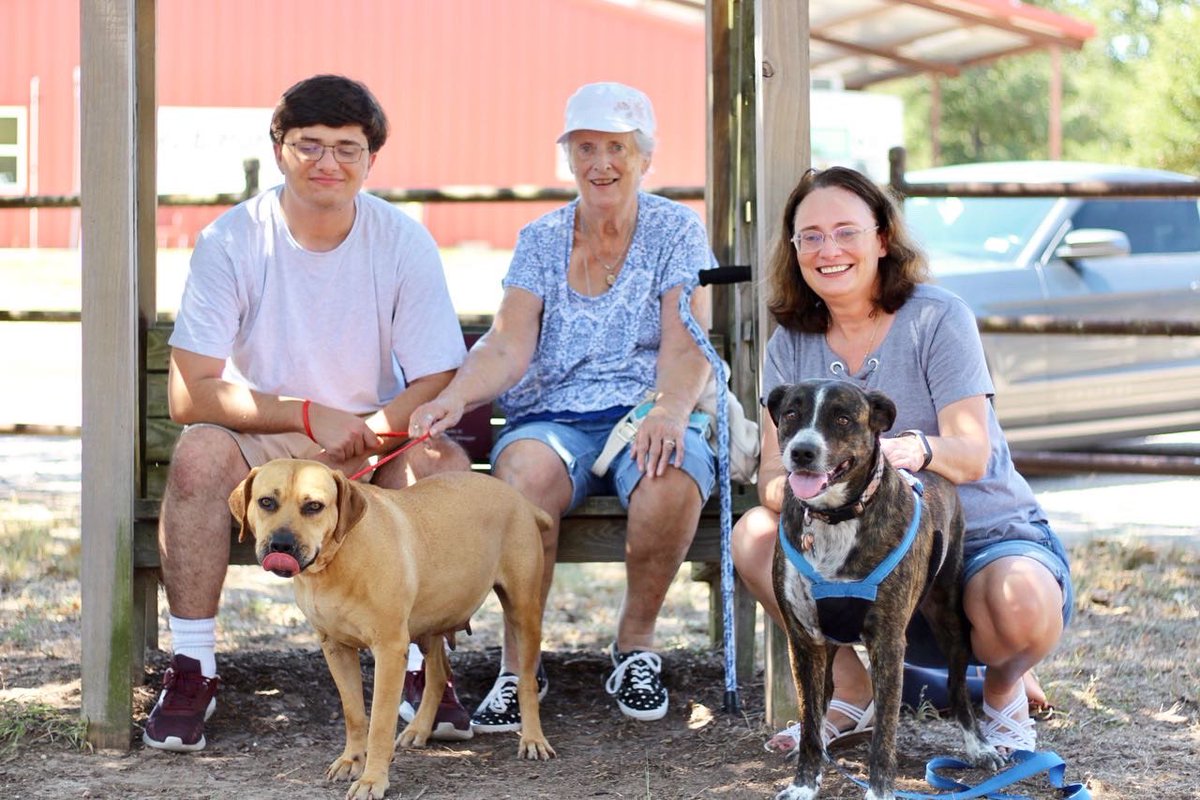 Third adoption is Nana and her new friend Milo 