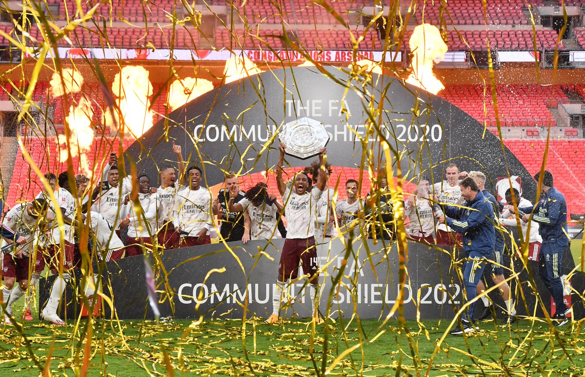 That's it. That's the photo. #CommunityShield | #ARSLIV