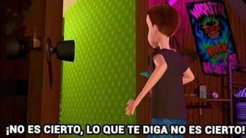 Mi mamá: Si señor Tomorrowland fíjese que este chamaco no se quiere bañar y anda de conteston

Yo: