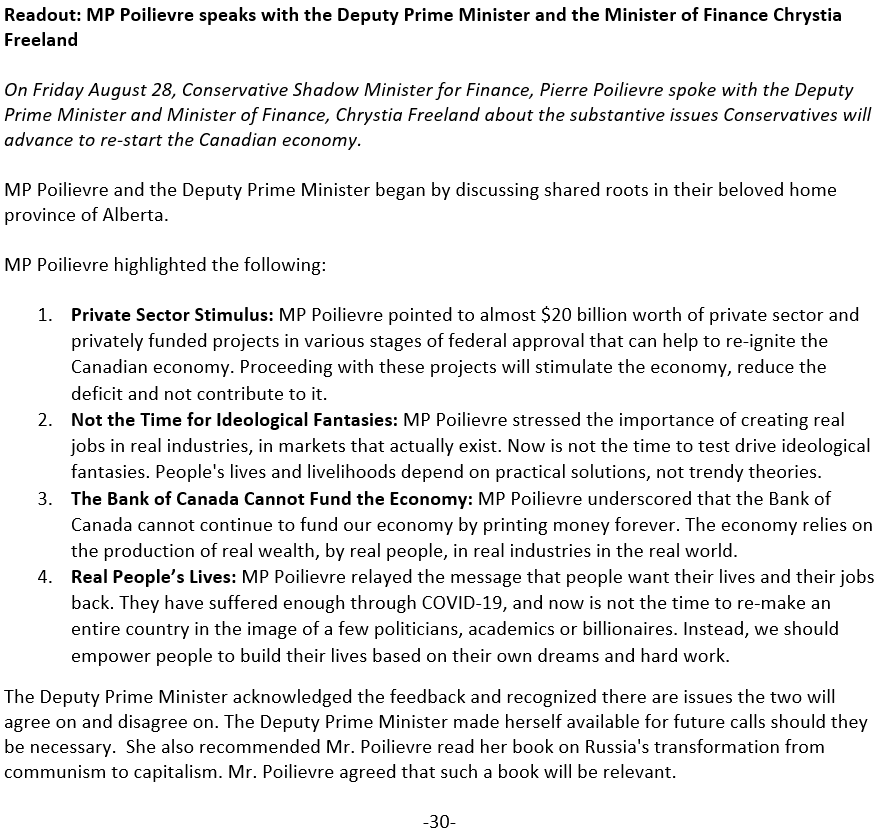 Pierre Poilievre tweet media