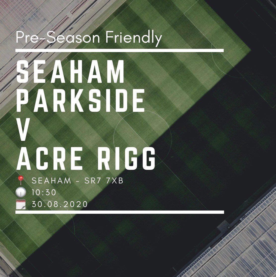 Our next pre season friendly sees the lads travel to Seaham vs Seaham Parkside for the second time this pre season. A few of the lads missing due to holidays and injuries but we’re expecting a good game against a good side ⚽️⚽️⚽️