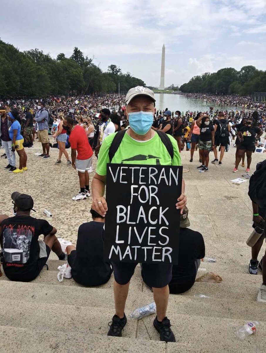 continuetoserve's tweet photo. This is not a day to rest, this is the day to stand. Join us!! Malcom X Park #wallofvets #vetsforblm #veterans #vetsagainsttrump #blm #blacklivesmatter #protestdc #DCProtest https://t.co/4tWGrWiOKE