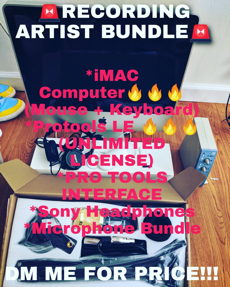 🚨🚨🚨🚨🚨🚨 Another BUNDLE for all the artist/producers that want to record at home.