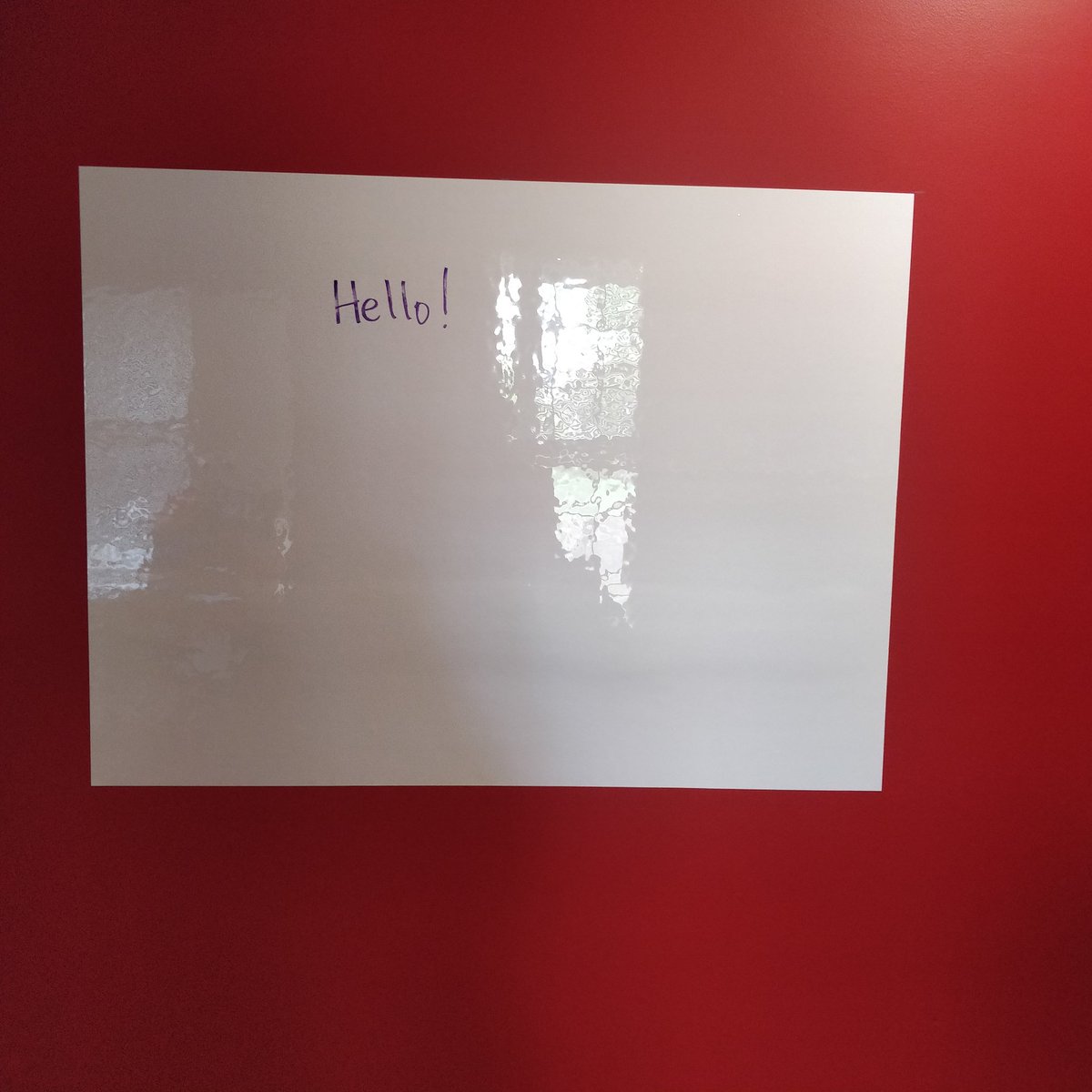 Put up my dry Eraser board  Let's start this teaching thing! I think my kids are too! <a href="/BAM_MS_Official/">Brambleton Middle</a>