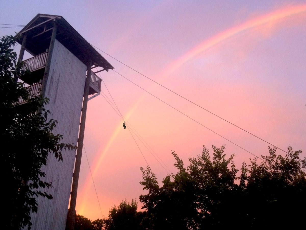 What's better than smelling the rain through open windows?
....
Smelling it while zip-lining through the forest! 

We're open today for tours! Call now to enjoy this weather on the longest zipline in KC!