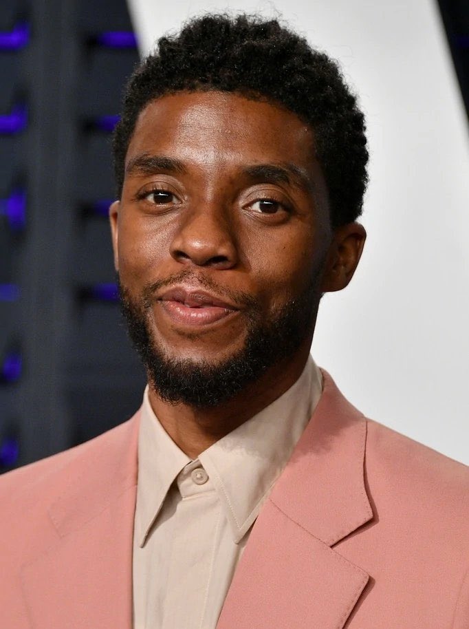 a thread of chadwick boseman smiling, but his smile gets bigger as you scroll 