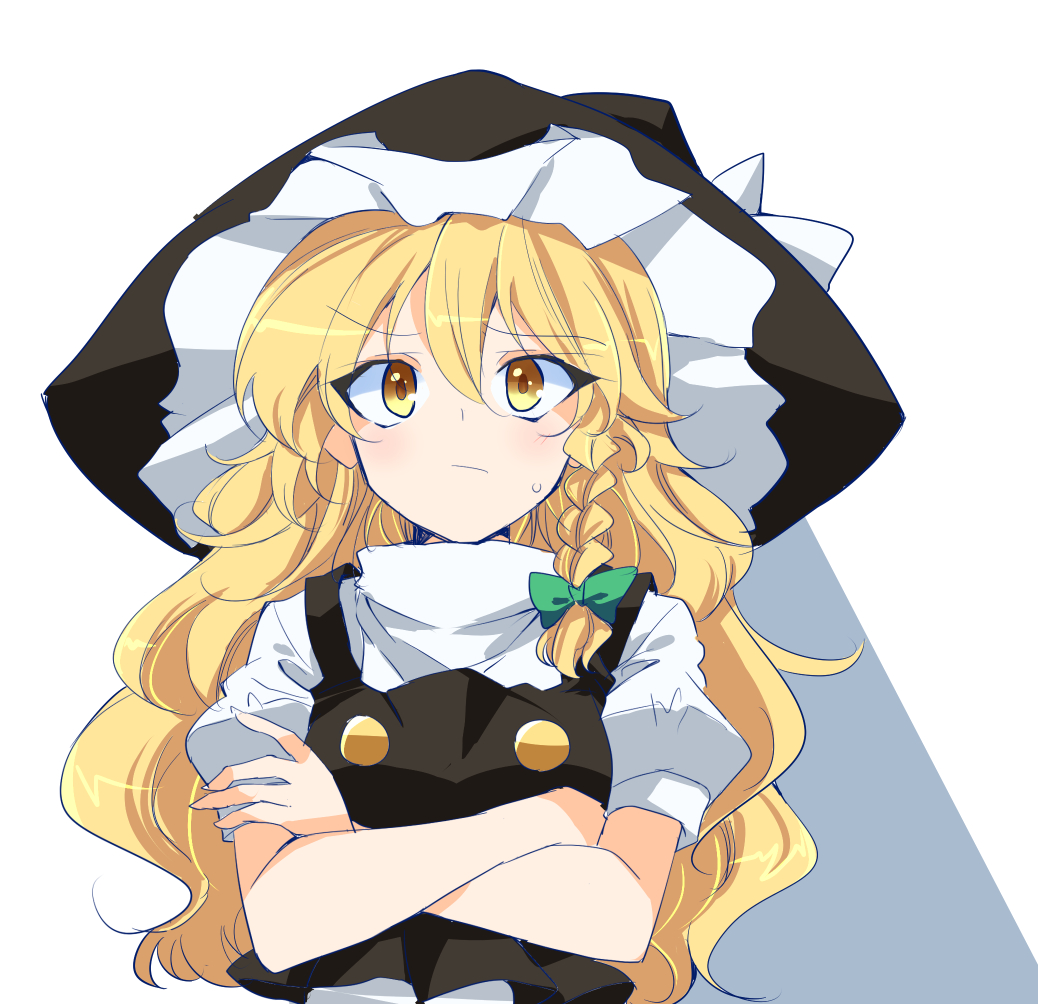 遅刻した言い訳を考え魔理沙 W 深夜の真剣お絵描き60分一本勝負 イチムラのイラスト