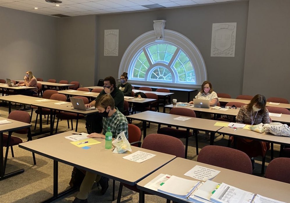 The CEHD was excited to welcome back our <a href="/Montevallo/">University of Montevallo</a> interns in three socially distanced seminars this week. We can’t wait to see all the wonderful things they will do in the classroom this semester!📚#UMinternsFall2020