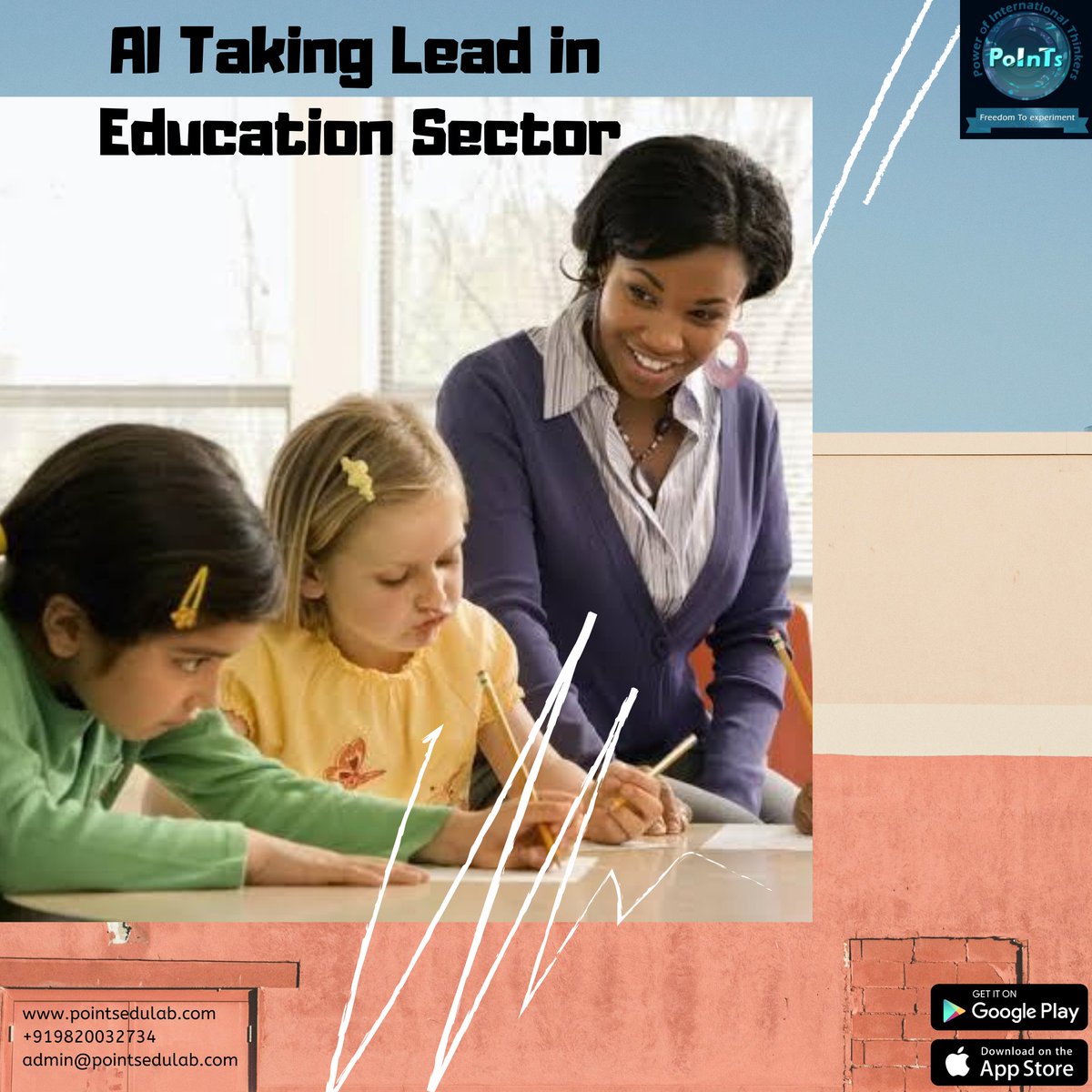 p_edulab's tweet image. How AI is transforming education and skills development. 
Read Full Blog - bit.ly/3hGlZZw
Credits - Microsoft Blogs

We at Points Edulab make use of latest technology to make learning fun and easy. Come join us and make your journey successful. 

#PointsEdulab #OnlineEdu