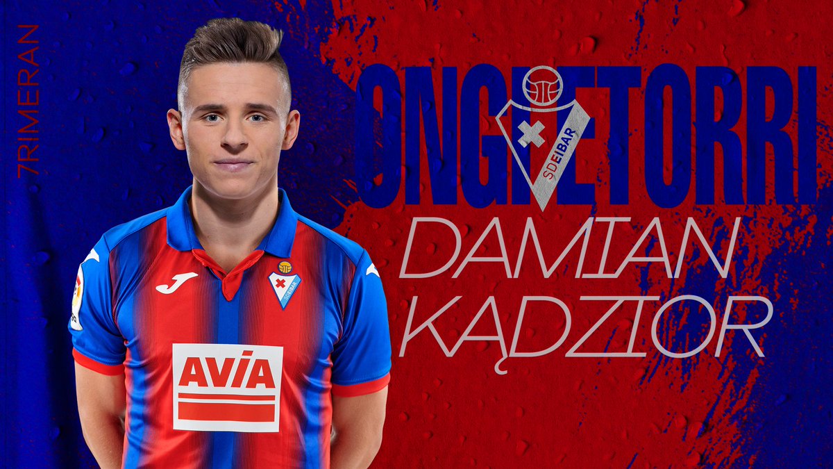 DONE DEAL  - August 29DAMIAN KĄDZIOR(Dinamo Zagreb to Eibar )Age: 28Country: Poland  Position: Winger Fee: Undisclosed (reported €2m)Contract: Until 2023  #LLL
