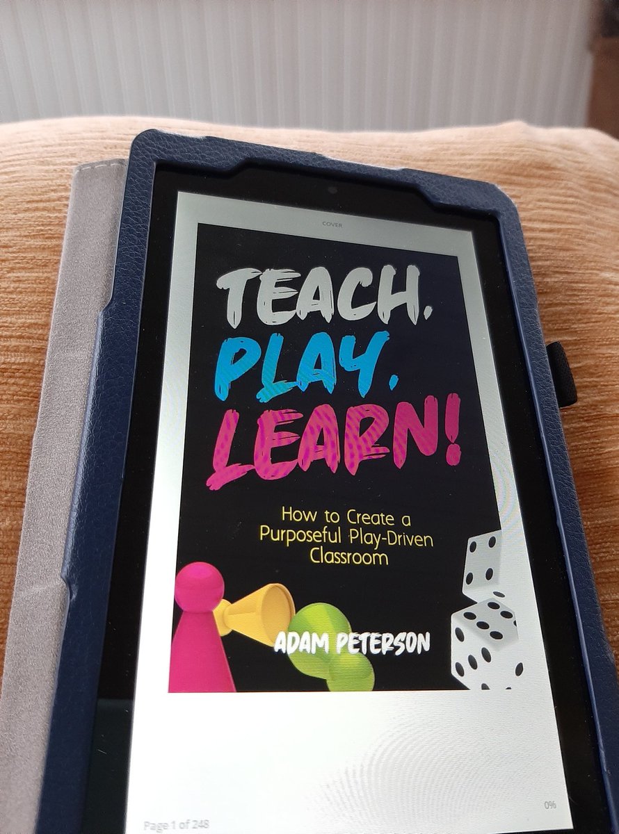 Mrs_Santos_'s tweet image. Finally diving into #teachplaylearn by @teacherslearn2 on this rainy day. I&apos;m only a short way in and already am taking notes! Highly recommend the read and listening to the podcast for amazing play-driven lesson ideas.