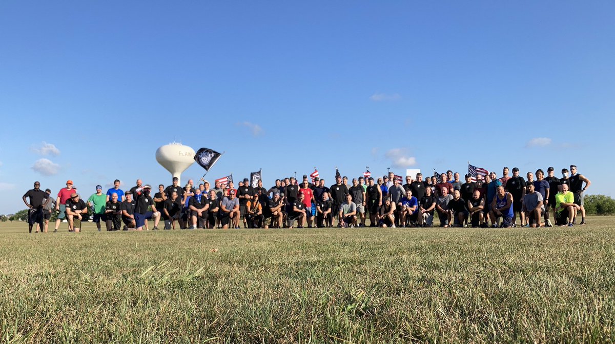 95 PAX converged upon The Ridge to officially plant the F3 Crossroads flag and celebrate the 1 Year Anniversary of The Ridge!!! We even picked up a FNG mid-workout!!!