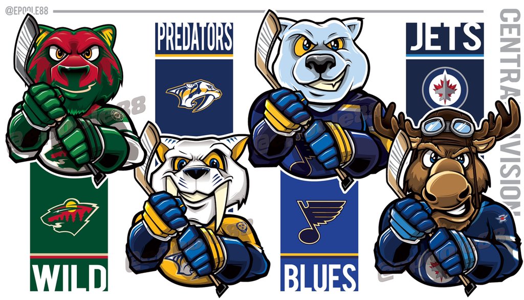 Eric Poole - Exclusive Hockey Mascot Patches – Patch Collection