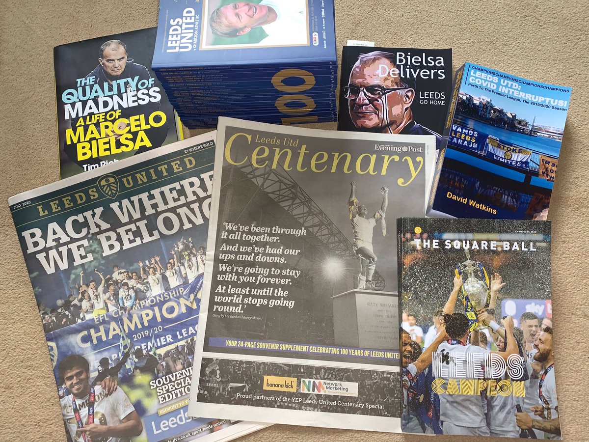 NMetchette's tweet photo. A bumper year for the LUFC collector 💙💛 MOT

Thanks @TheSquareBall @lufcprog https://t.co/rTTNvSqqRJ