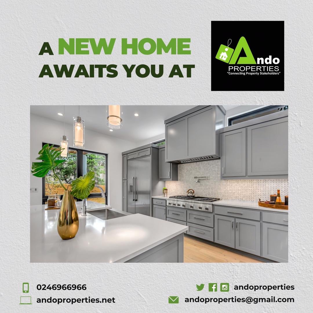 A New Home Awaits You 🏠
Contact Us For The Best Home Sale and Rental Deals 🏘  
📞0246966966

#andoproperties #realestate #realtor #accra #ghana #africa #realestateagent #home #property #forsale #realtorlife #househunting #luxury #dreamhome #newhome #interiordesign #luxuryreal