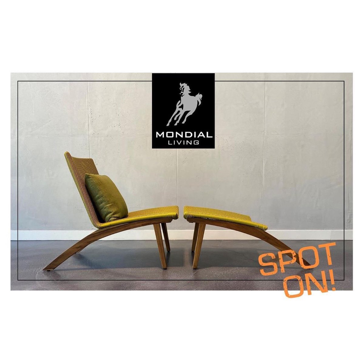 bartjongman's tweet image. SpotOn! Lounging with this sleek design 👌 #spoton #lounging #backyard #homecation #claret #loungechair #footstool #limegreen #wicker #teak #prestigeline #outdoor #furniture #gardenfurniture #gartenmöbel #meublesdejardin #mobilidagiardino #tuinmeubelen #mondialliving