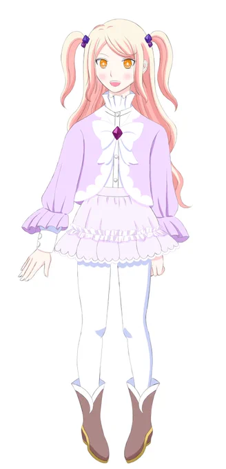 【4万人企画ミニキャラ枠当選者その⑤】

@akanthion3132様

色の使い方が普段私がしないタイプで、すごい勉強になりました!設定もすごくしっかりしていて、表情を作るのが楽しかったです～!!?

ご応募ありがとうございました‼️?? 