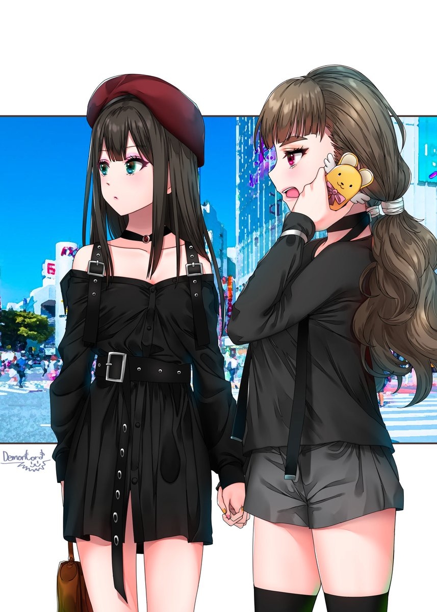 北条加蓮 ,神谷奈緒 ,渋谷凛(シンデレラガールズ) 「#これを見た人は服の絵を貼れ 」|𝘿𝙚𝙢𝙤𝙣♡𝙇𝙤𝙧𝙙のイラスト