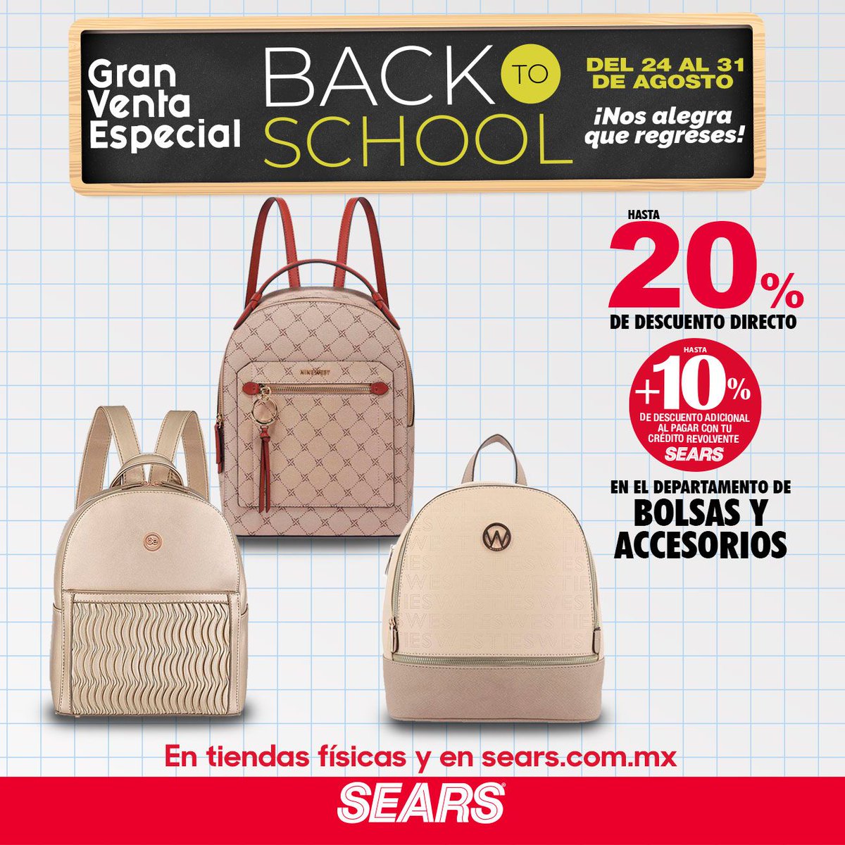 Sears Bolsas Y Accesorios Sale Online, UP TO 55% OFF |  salerocomplementos.com
