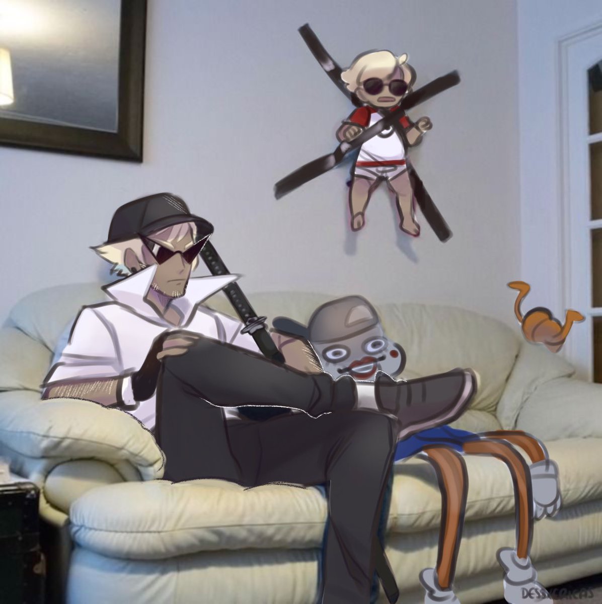 dessxericas's tweet photo. I really hope no one has done this before https://t.co/PlQBu7lhlq