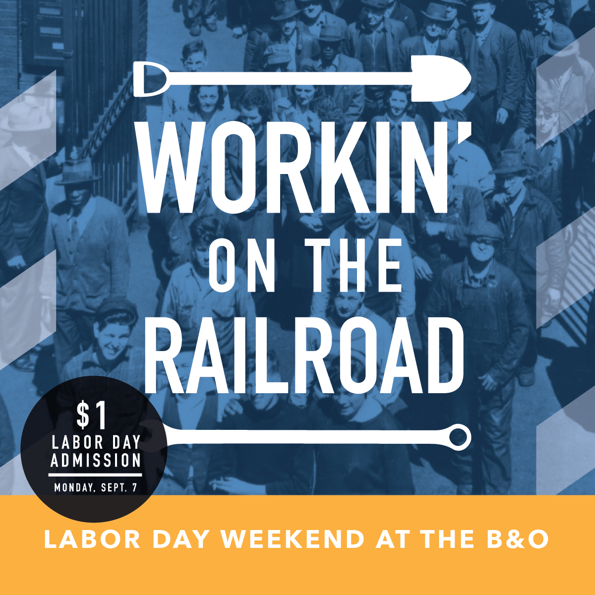 nat_railroad's tweet photo. Workin' on the Railroad: Labor Day Weekend at the B&amp;O features turntable &amp; track-laying demos, yard games, $1 admission on Labor Day Mon. &amp; our "The B&amp;O &amp; the Labor Movement Tour." Plan your visit @ https://t.co/u494htEWX0

#LaborDay #HolidayWeekend #TurntableDemo #Tours #MyBmore https://t.co/PvPwhm9owv