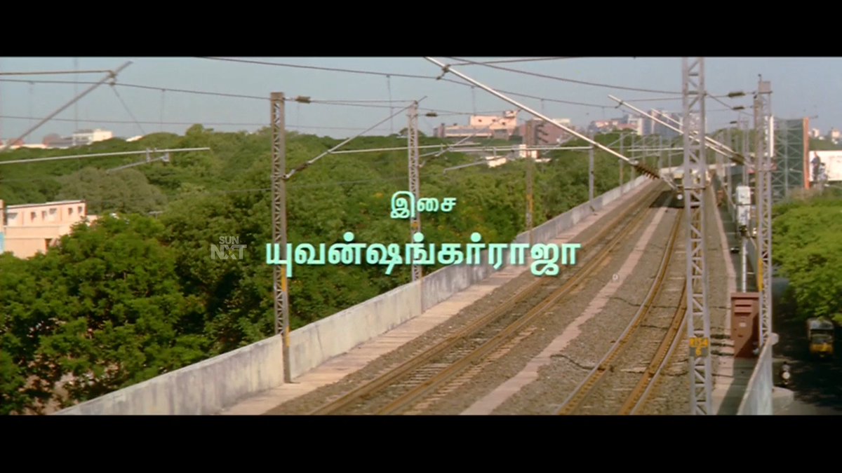 What could be more refreshing and exciting than the first shot of the film being the Chennai Beach-Thirumailai MRTS service? Remembering the good old days of travelling often to Mylapore Sai Baba kovil. Thanks to a mutual who reminded me of the beauty of the journies. 