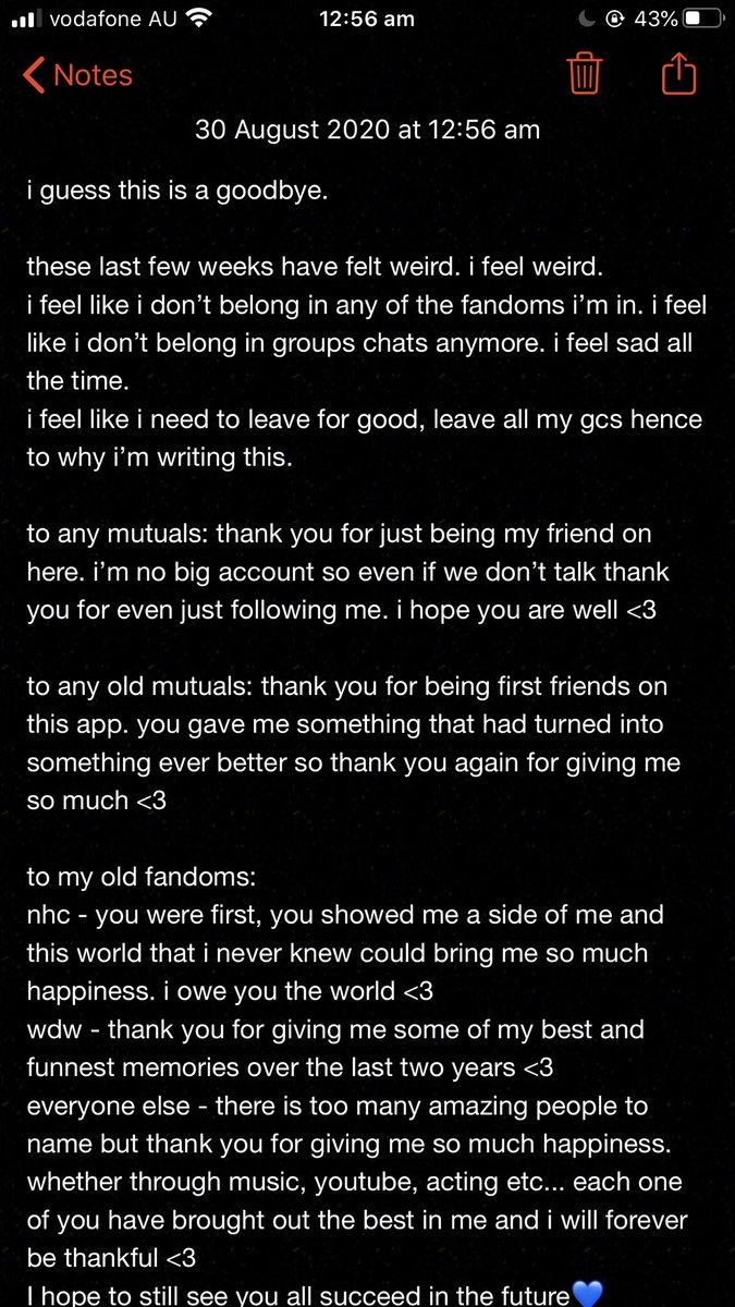 perfectlyleah_'s tweet photo. a goodbye, please read 💙 https://t.co/VQxfIyYwpj