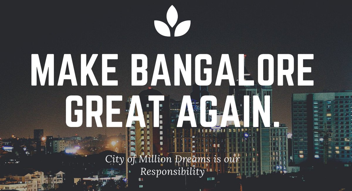 INYParty's tweet photo. Make Bangalore Great Again.! #JoinINYP https://t.co/NbMV7usd1e