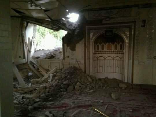 Alhanafi_1's tweet photo. Last night, Kabul administration forces bombed a mosque in #Sayedabad district of #Maidan_Wardak city.

The Kabul administration has no will for peace and stability in the country

They are increasing their crime every day and creating obstacles to the peace process. https://t.co/f3WdQBalii