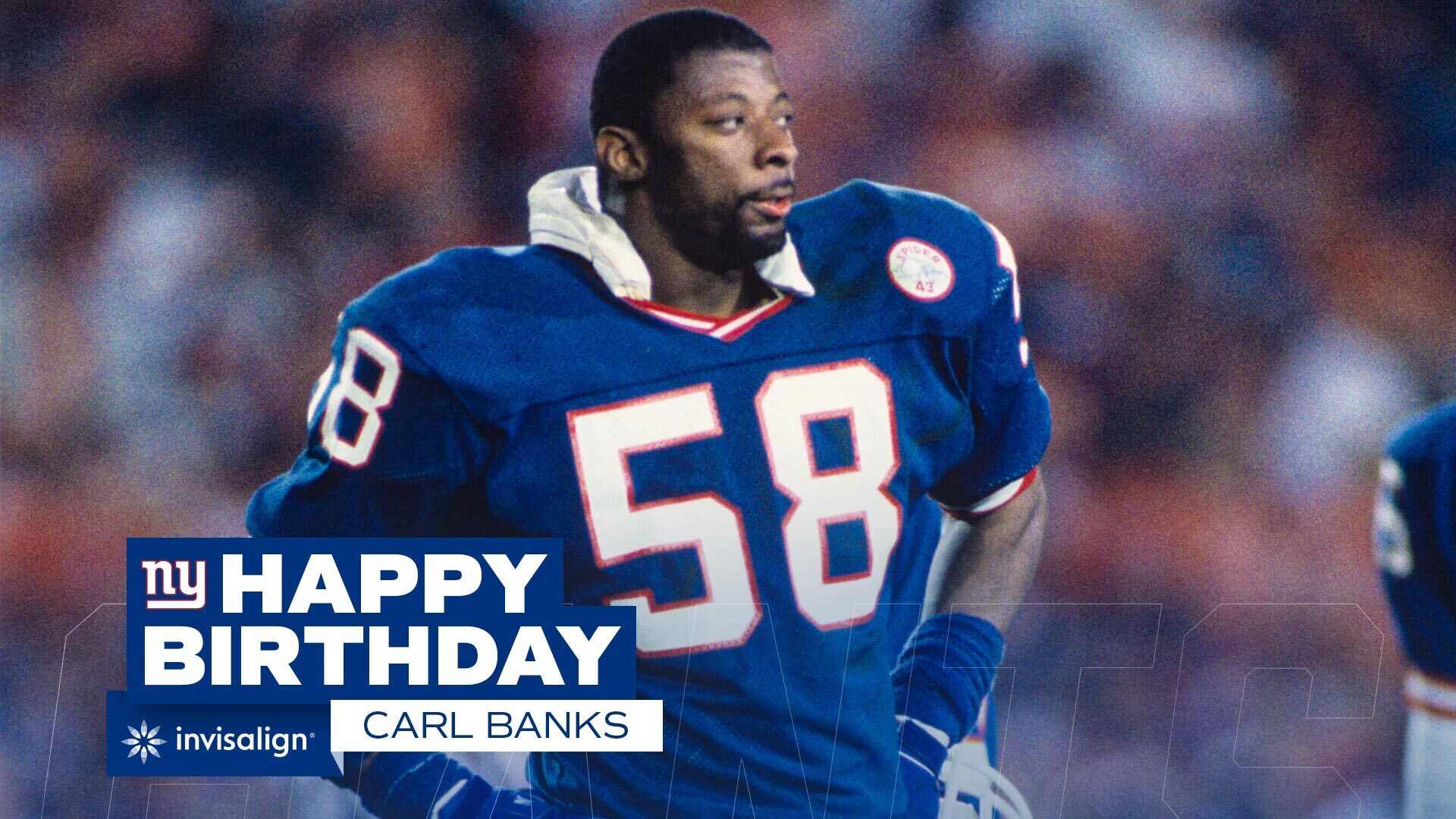 Happy Birthday Carl Banks!   | 