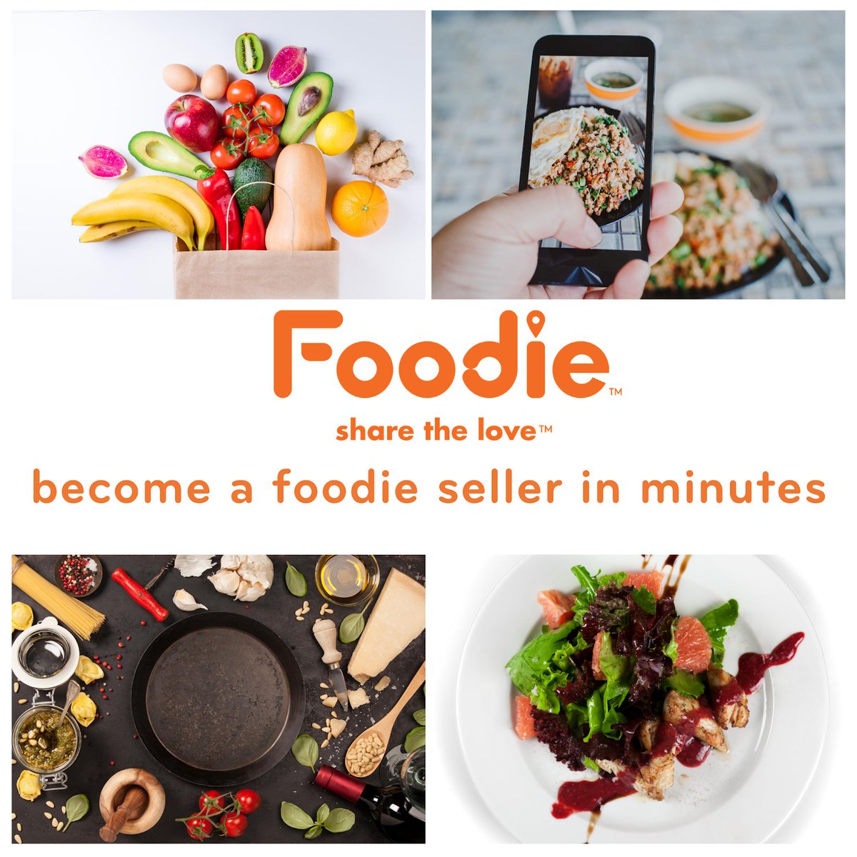 Do you love making food? Is it your passion? Share the love! Turn your passion into a paycheck with Foodie. 🧡

bit.ly/311MVx8