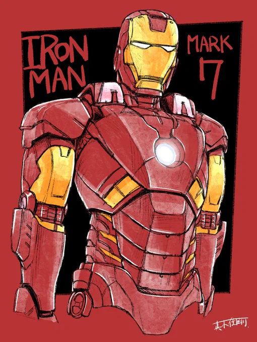 スーツの装着シーンはどのシーンもいつ見ても最高だねぇ#アイアンマン #ironman#marvel 