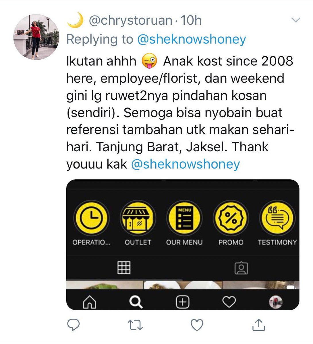 sheknowshoney's tweet photo. Selamat buat pemenang giveaway Halal Chinese food dari IG wok.and.wok @pettylubis 

1. @chrystoruan 
2. @kinskyo 
3. @putrili20527484 https://t.co/m6Prt1GrHB