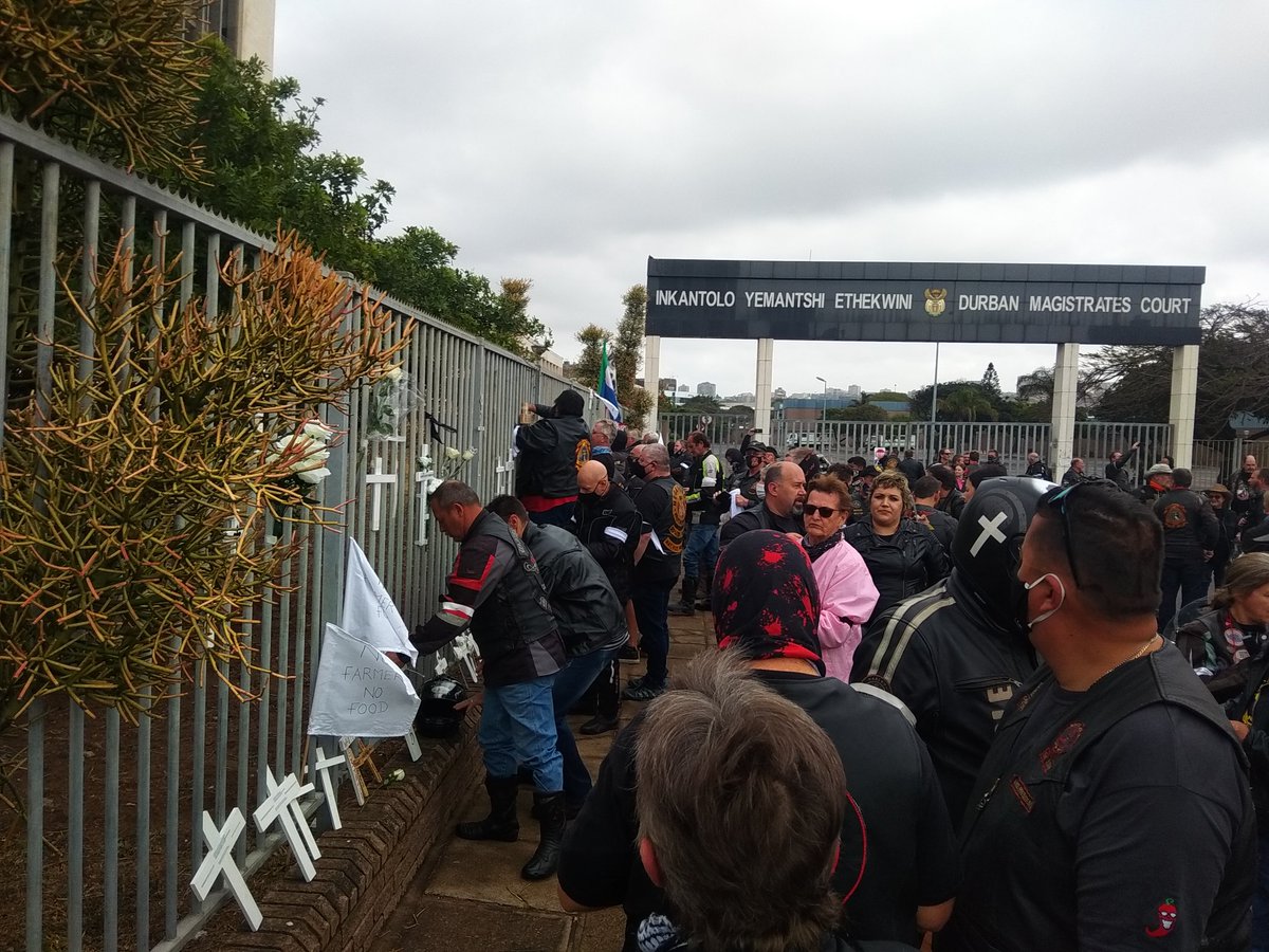 BigRedE2G's tweet photo. KZN #FarmMurderProtest ride. Very well attended, and awesome to see all the support for our farmers. https://t.co/C2cF1p07dT