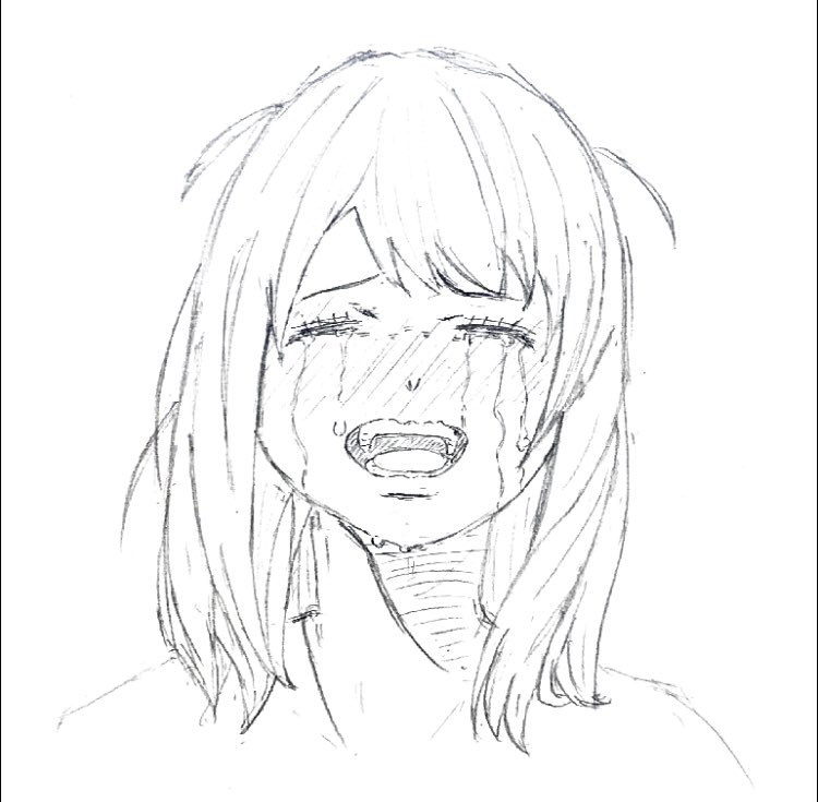 琴藻さん イラスト 泣き笑い