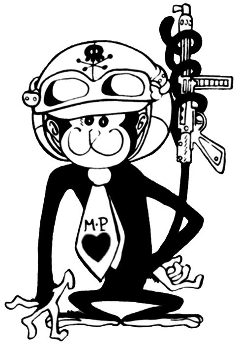 モンキー・パンチさんの新ルパン三世の好きなコマ・シリーズ。 「尻尾