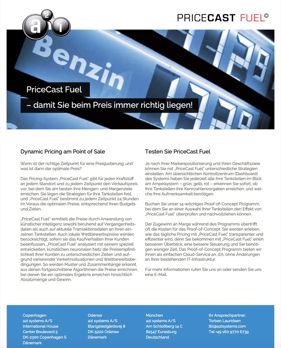 a2i advertised their software in German trade magazines around 2017, claiming that it’s available for any station starting summer 2017. Germany has incredible retail gas price data, so it’s a great setting to look for effects of mass-adoption of algo software on competition.