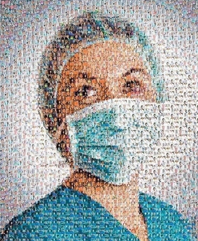 All the NHS staff who have died in one picture. Please don’t put any more of them at risk. Huge thanks to everyone who has had our backs over the past few months - both by following the rules, and following us on here x
