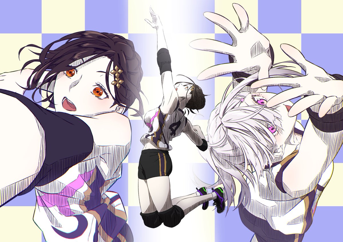 ケル Crossick バレーパロ 1 4 巴さんはバレー部だった という話から出来上がりました 可愛さもてぇてぇもありません ただひたすらに カッコよくを求めました 巴絵 いらすこや Crossick