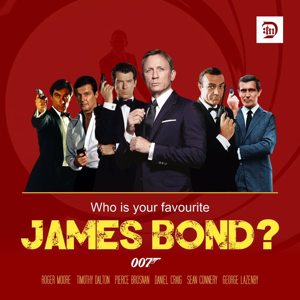 The team here were just going on a movie marathon of the James Bond movies... and we thought:
Who is your favourite James Bond?! 

Reply and RT