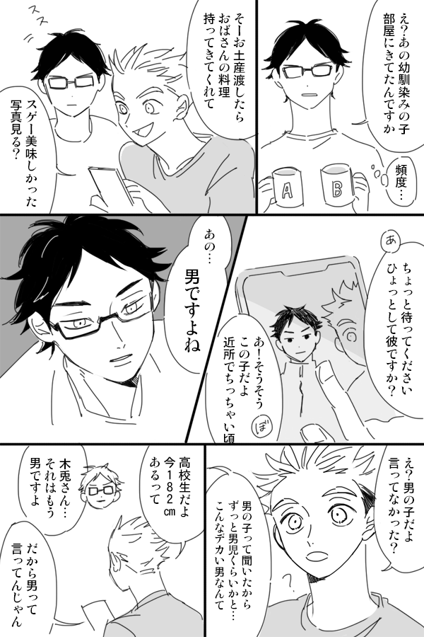 警戒(彼氏側)
一応続きだけどもうバース全無視 