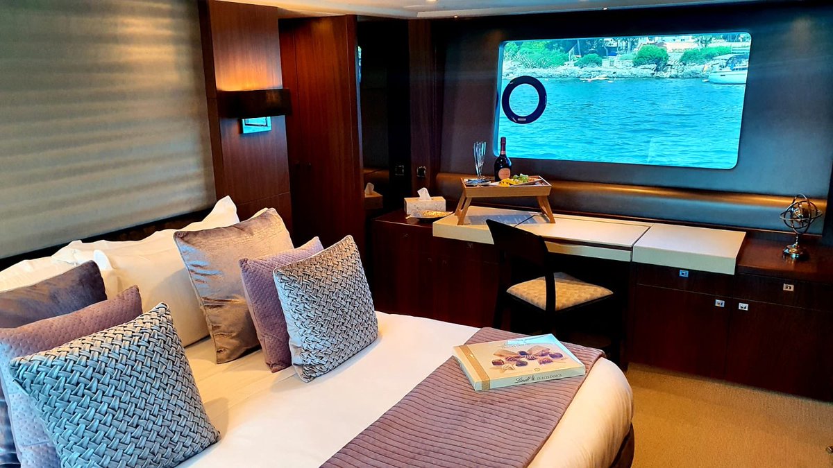 boatscouk's tweet photo. We still have some limited availability on both our charter boats in Mallorca for September and October. Need sunshine? Email sales@boats.co.uk 😎 #oyster825 #princess72 #luxurycharter https://t.co/dF28NgJSko