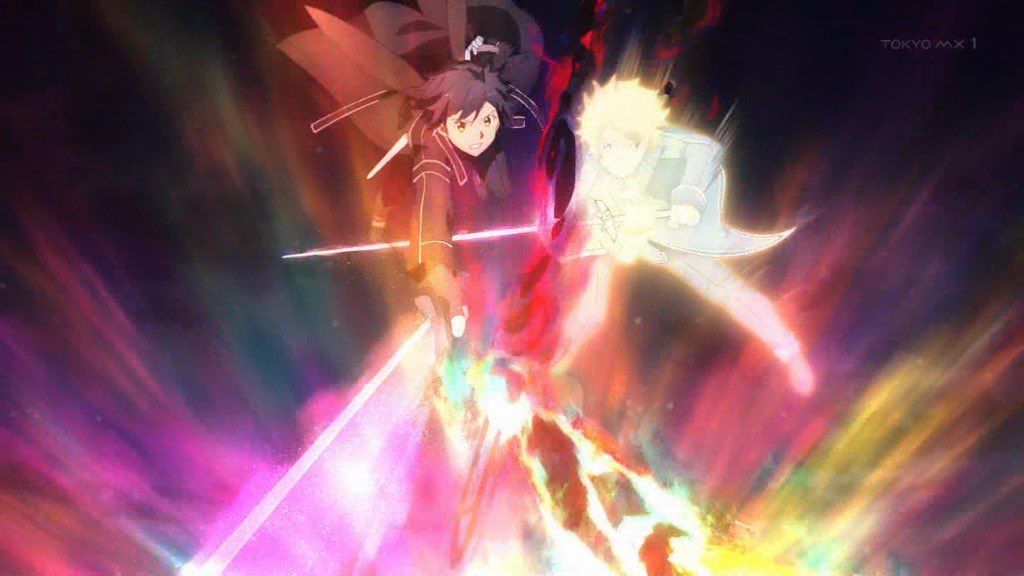 青夜 キリトとユージオ いろんな人の想いが詰まったスターバースト ストリーム Sao Anime