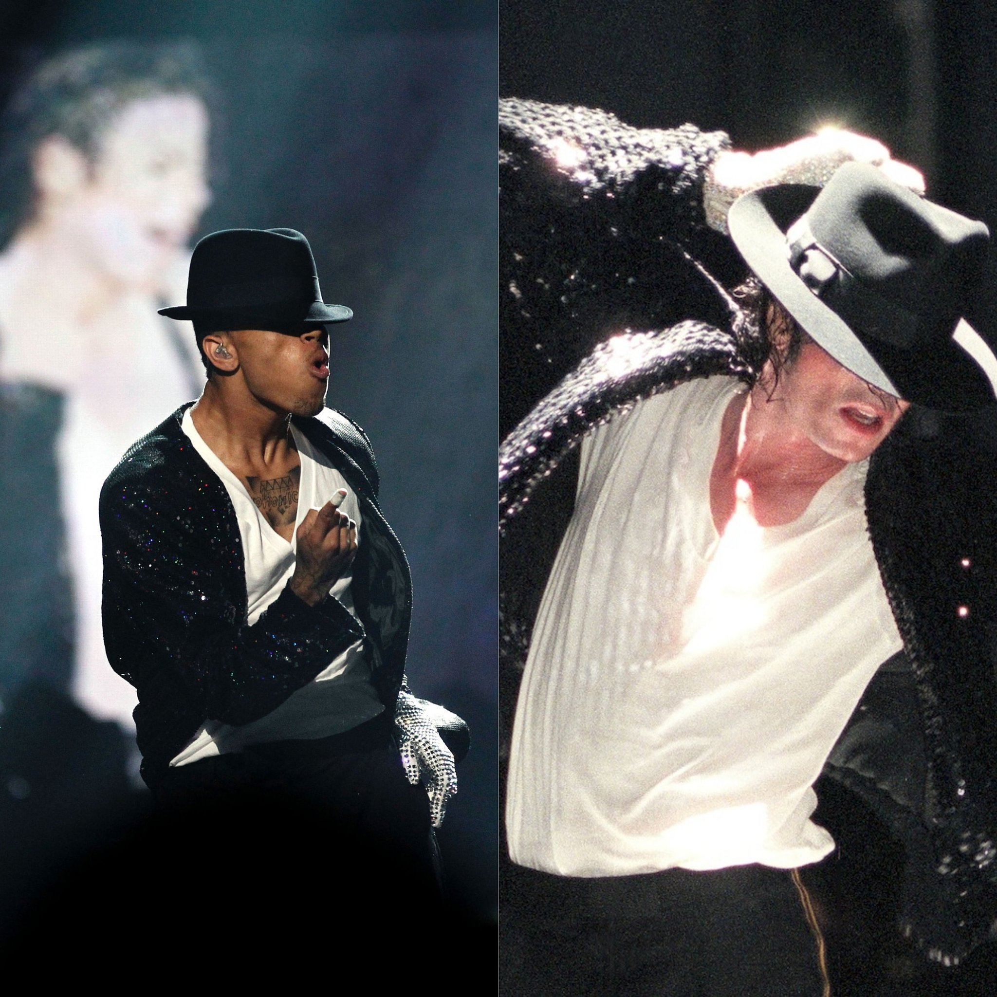 Happy birthday to Chris Brown\s ultimate inspiration, the unforgettable legend \"MICHAEL JACKSON.\"     