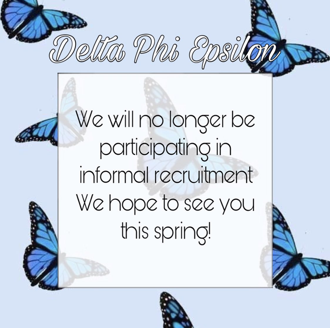 Delta Phi Epsilon at TU (@towsondphie) on Twitter photo 
