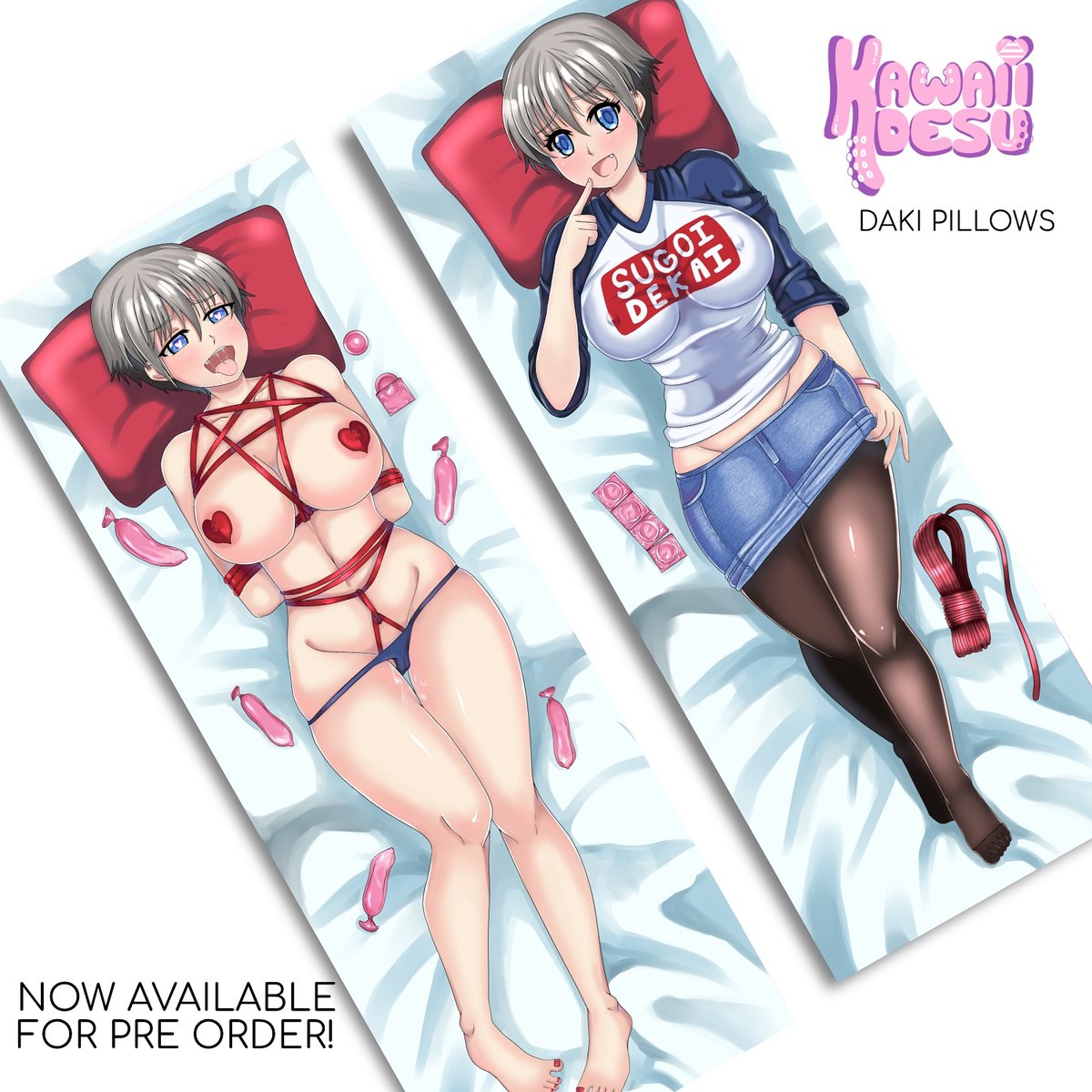 Octo_kami's tweet photo. Now available for pre order! These Daki pillows are perfect for cuddles and to not feel so lonely at night 😈💜🔥
Free exclusive sticker with every pre order!
.
.
.
.
.
.
#preorderopen #preordernow #dakimakurapillow #dakimakura #daki #cow #cowgirl #plussizegirls #waifu #uzakichan https://t.co/CPRrzttsuP