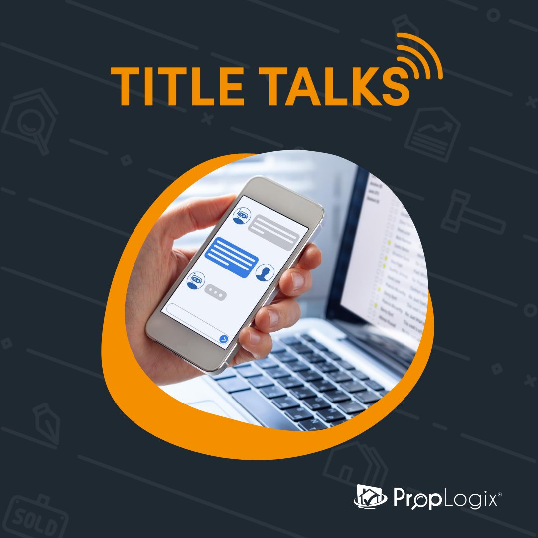 proplogix's tweet image. Join Amanda as she interviews James Schlimmer, the managing partner @CottrellTitle &amp;amp; Escrow. Schlimmer shares how his team is able to be more #efficient with #automation and #technologies that meet the customer where they are.
🎧 Listen to us here: apple.co/3b5mkmc.