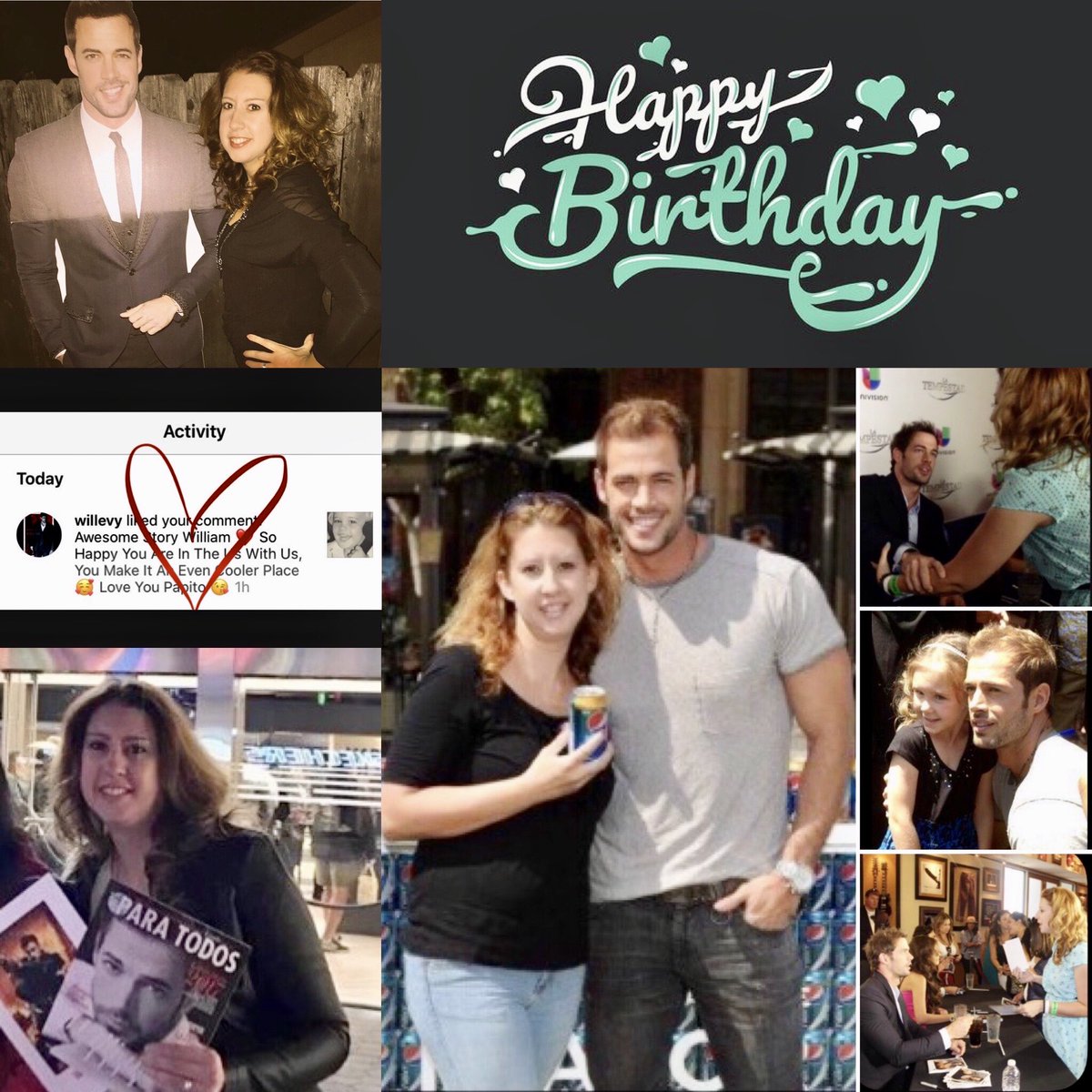 Happy 40th Birthday To My Celebrity Crush <a href="/willevy/">WILL</a> 🥰 #WilliamLevy #Cubano #WLW #LevyLoca #HappyBdayPapito #Besos #TQM ❤️