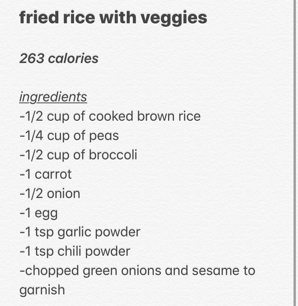 ☆ fried rice with veggies ☆