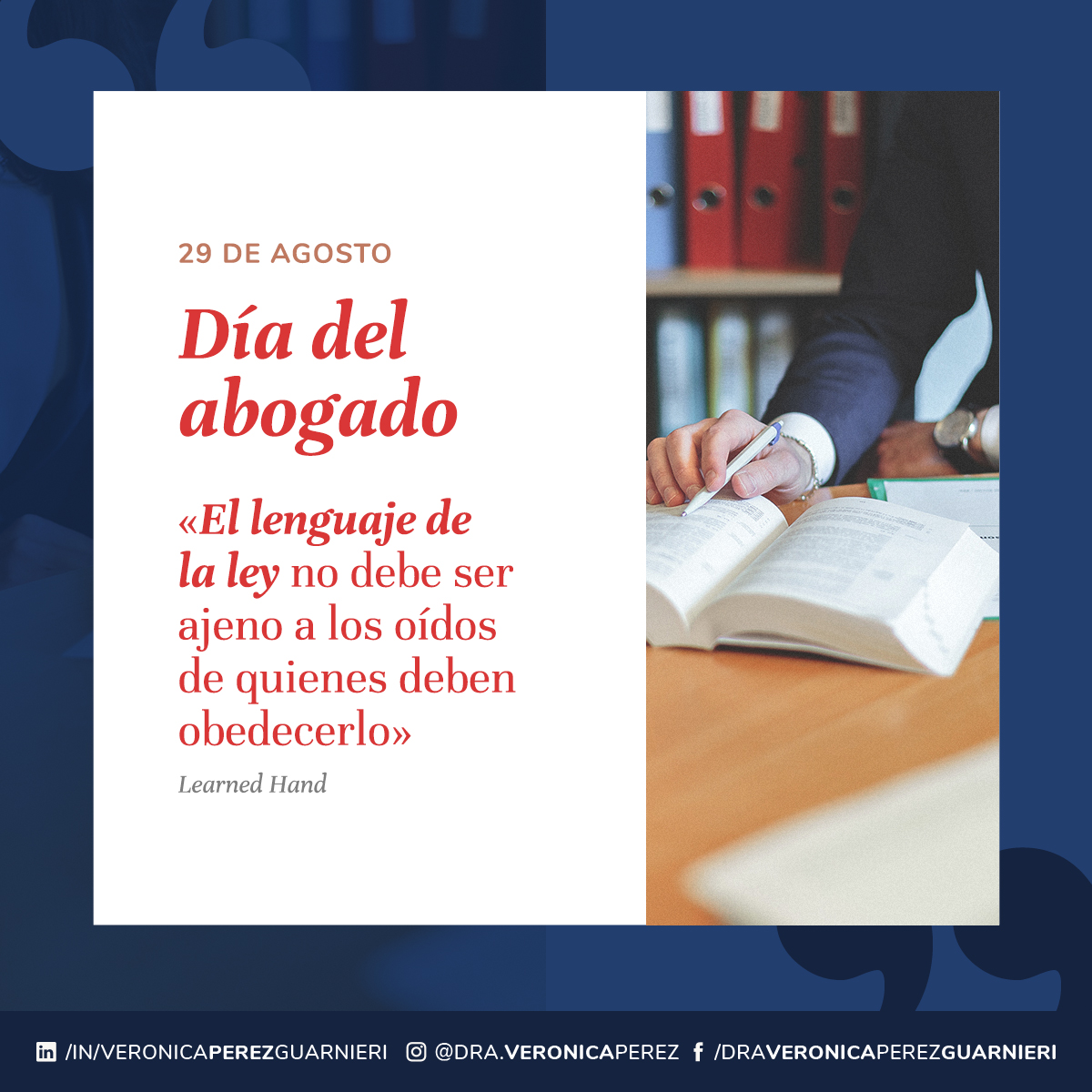 VeroGuarnieri's tweet photo. [29 de agosto] ¡Feliz Día del Abogado!
--
#1nt #xl8 #languages #1ntevents #xl8events #terps #increasedparticipation #leadership #professionalservices  #IA2020 #VRI #RSI #RemoteInterpreting #DSI #frase #quote #ley #abogado #lenguaje #DiaDelAbogado #derecho #justicia https://t.co/75KaXhzVj5